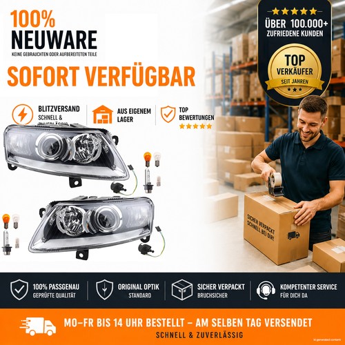 Scheinwerfer set xenon passend - scheinwerfer,