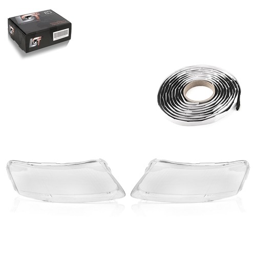 Scheinwerferglas links - 2x,